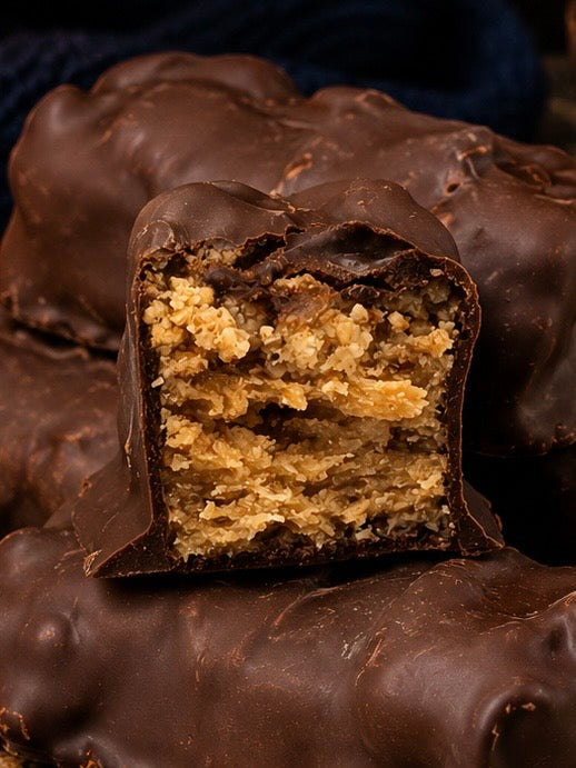 Peanut Butter Brittle Butty