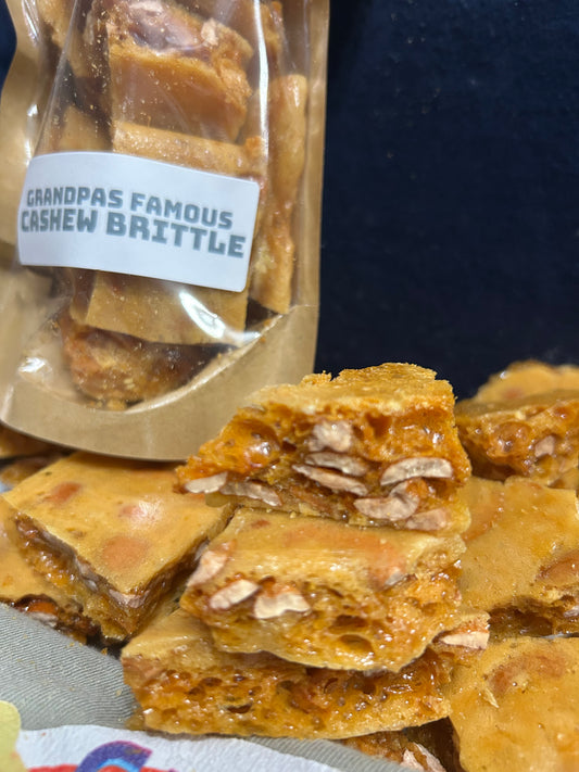 Grandpas Famous Cashew Brittle